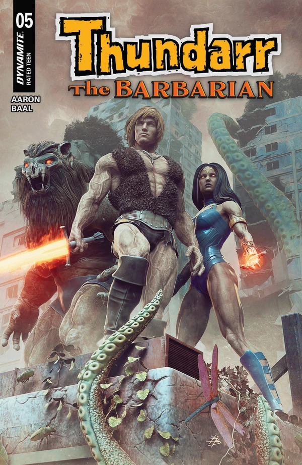 Thundarr The Barbarian: Bjorn Barends Variant #5 - Cover C